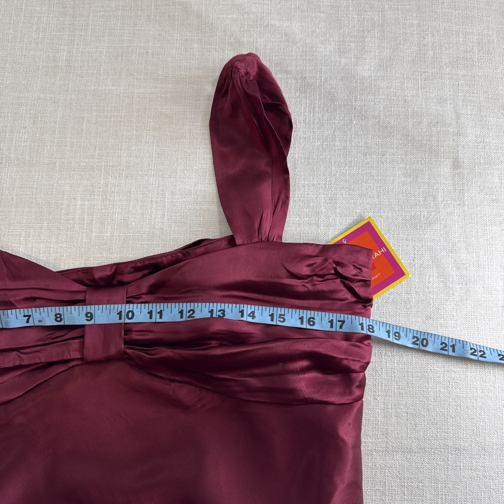 Isaac Mizrahi Top Womens L Silk Babydoll Romantic Luxury‎ - Picture 9 of 13